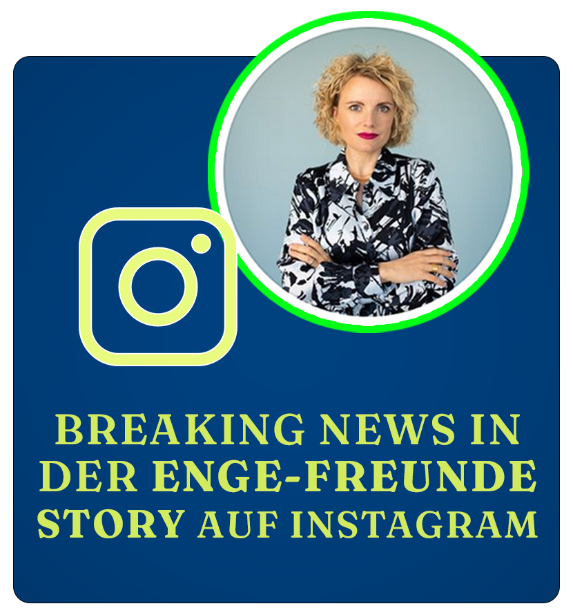 Breaking News in der Enge-Freunde Story auf Instagram